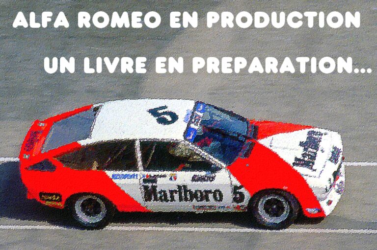 , ALFA ROMEO dans le championnat de France des Voitures de Production.